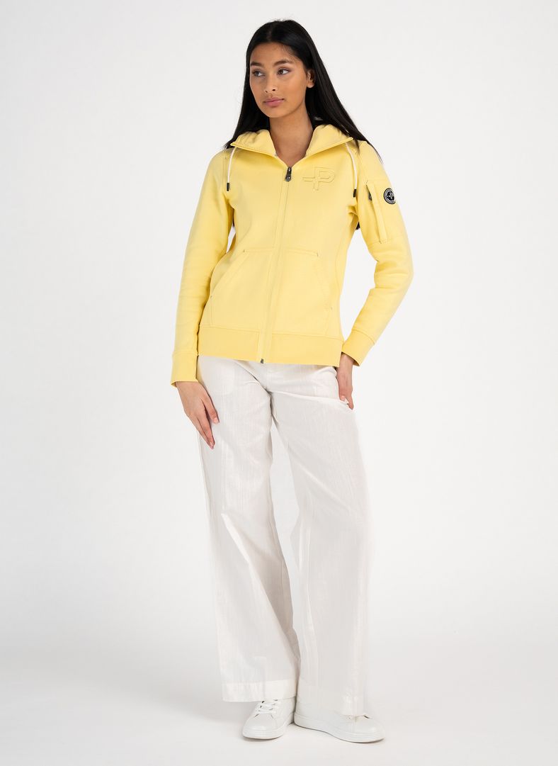 W P-hoodie Physalis Yellow