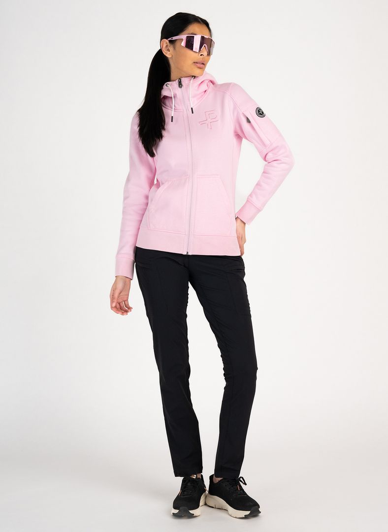 W P-hoodie Seashell Pink