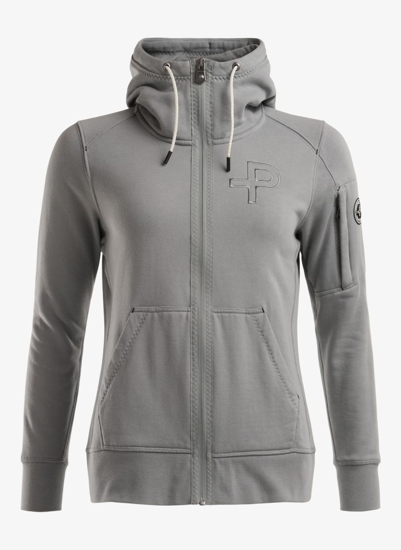 W P-hoodie W P-hoodie Kia Grey