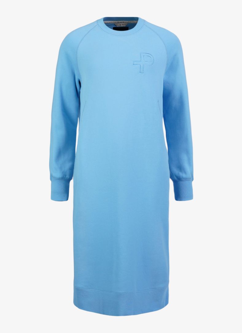 W P-Sweatshirt Dress Blue Akoya
