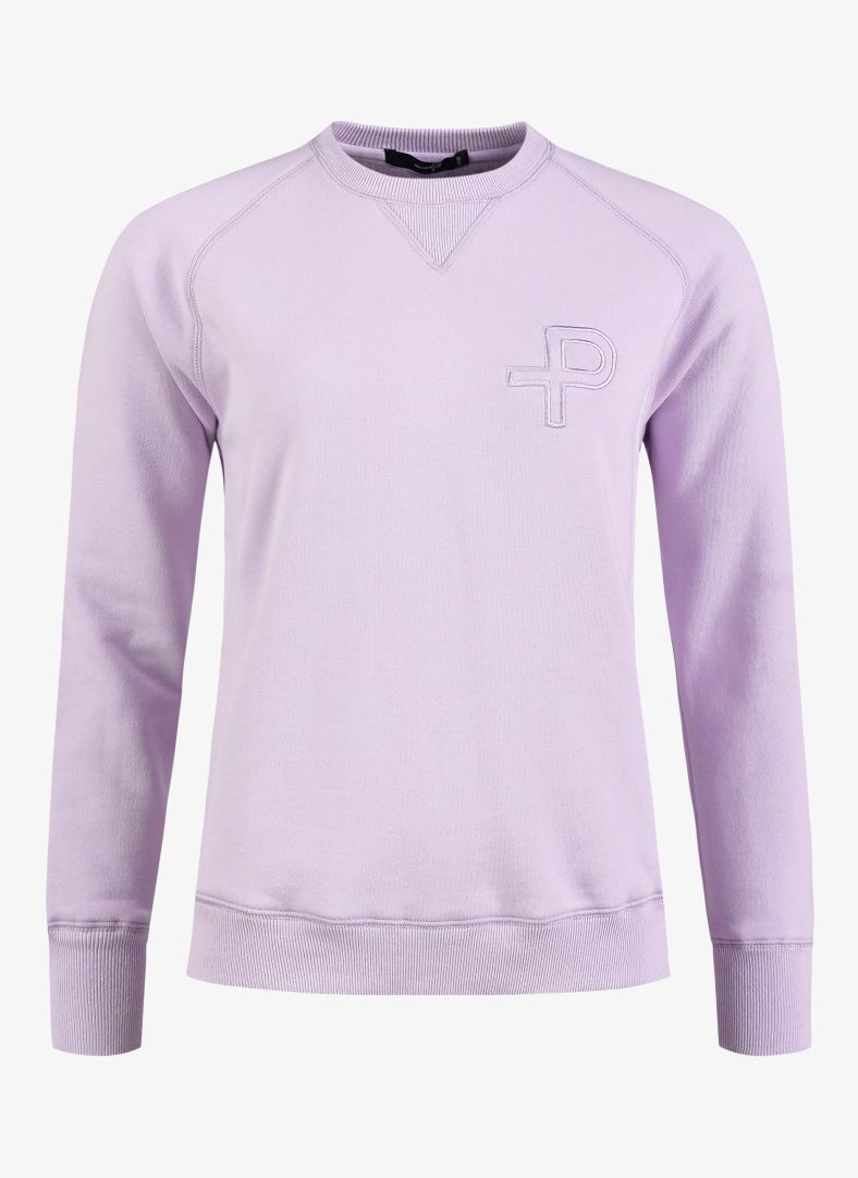 W P-sweatshirt Pale Lilac
