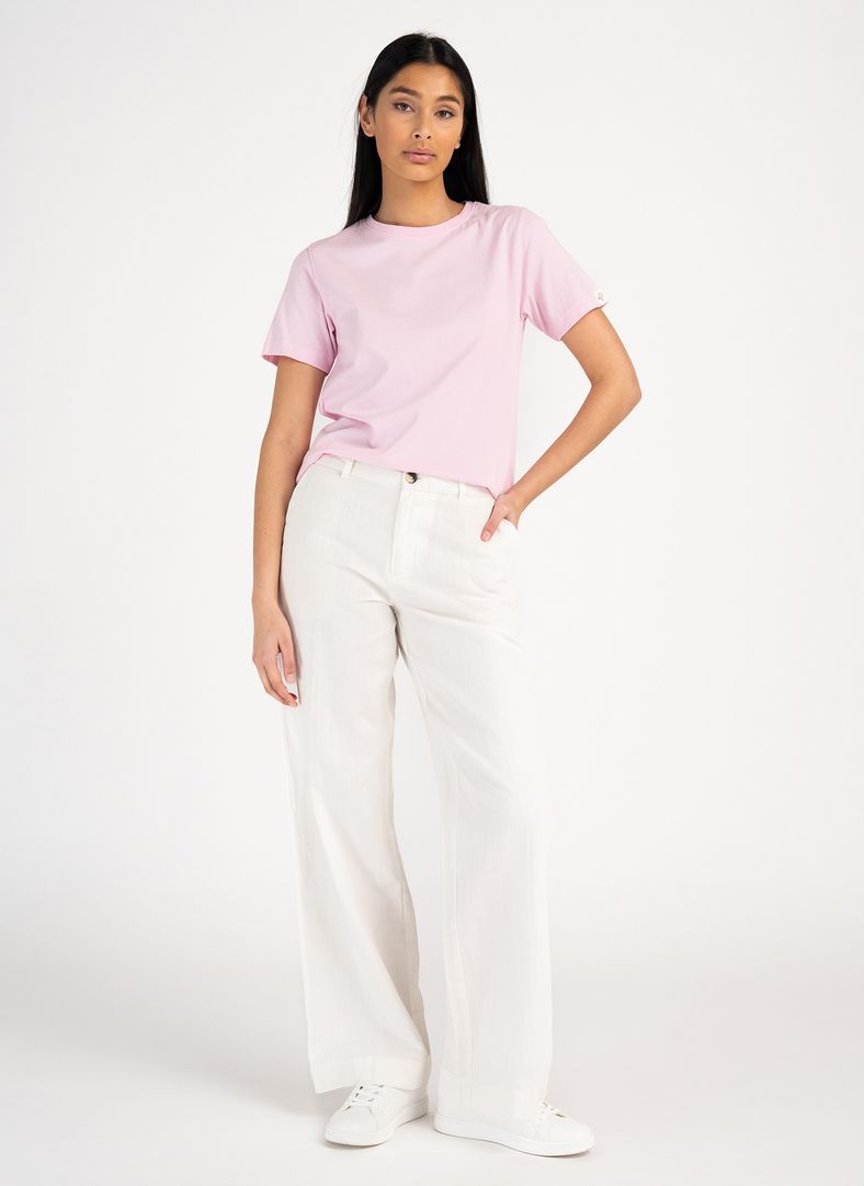 W Perus Organic Cotton Tee W Perus Organic Cotton Tee Seashell Pink