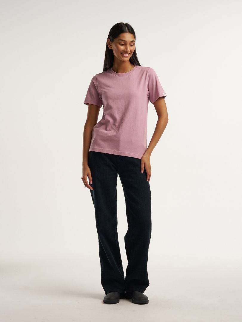 W Perus Organic Cotton Tee W Perus Organic Cotton Tee Hushed Violet