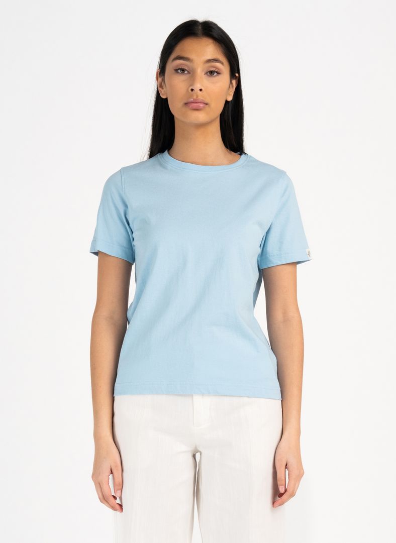 W Perus Organic Cotton Tee W Perus Organic Cotton Tee Atlas Blue