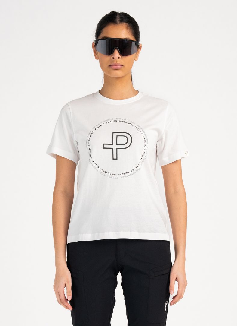 W Perus Organic Logo Tee W Perus Organic Logo Tee White