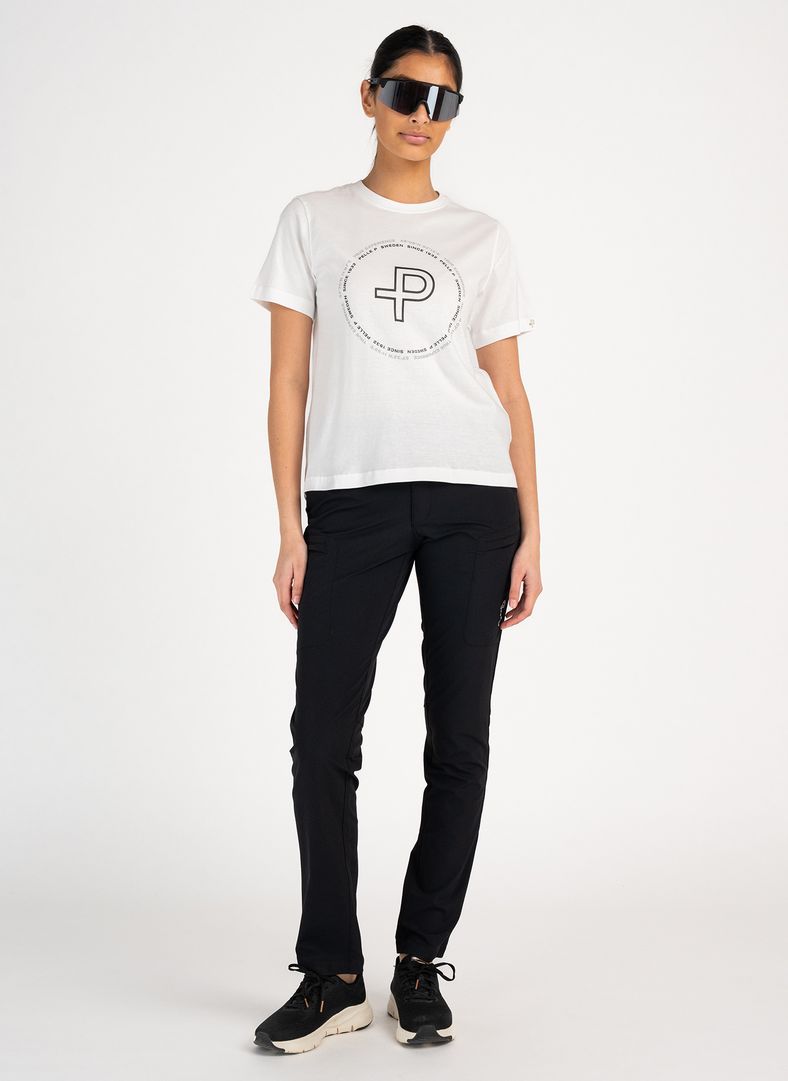 W Perus Organic Logo Tee White