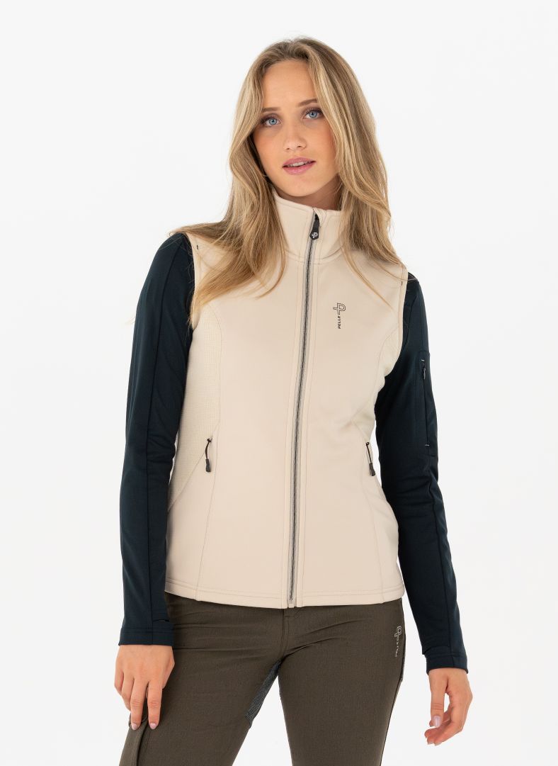 W Plannard Vest W Plannard Vest Lt. Beige Oak