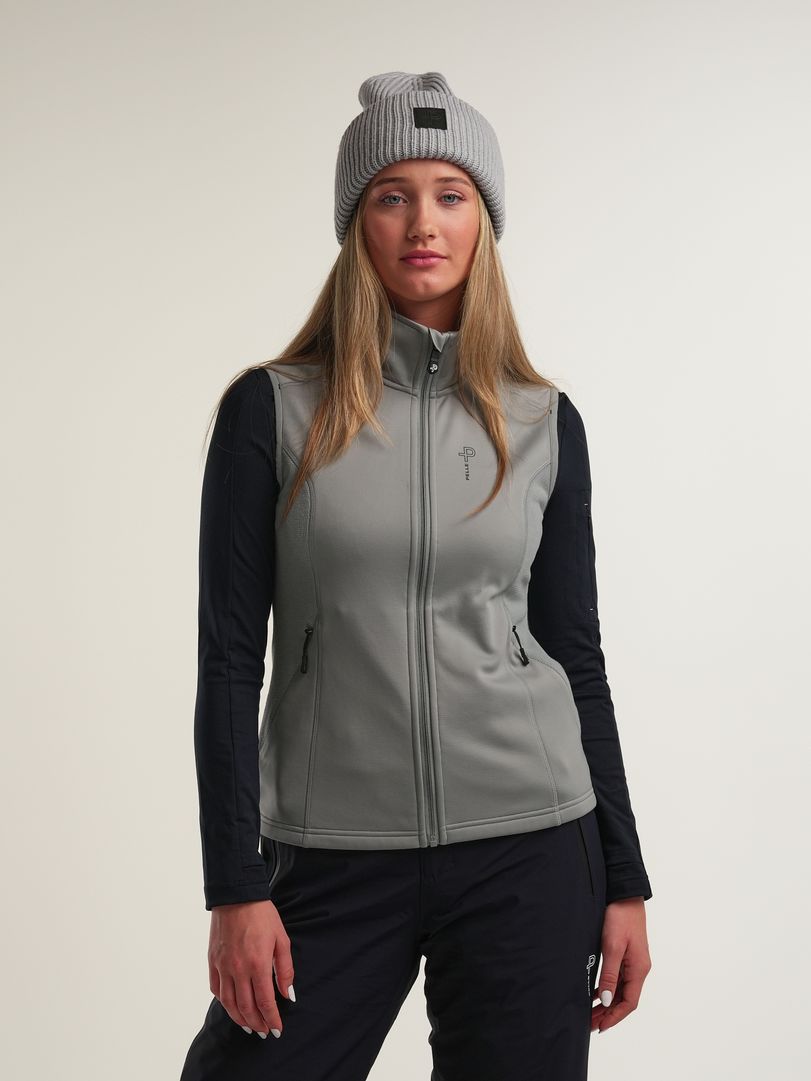 W Plannard Vest Kia Grey