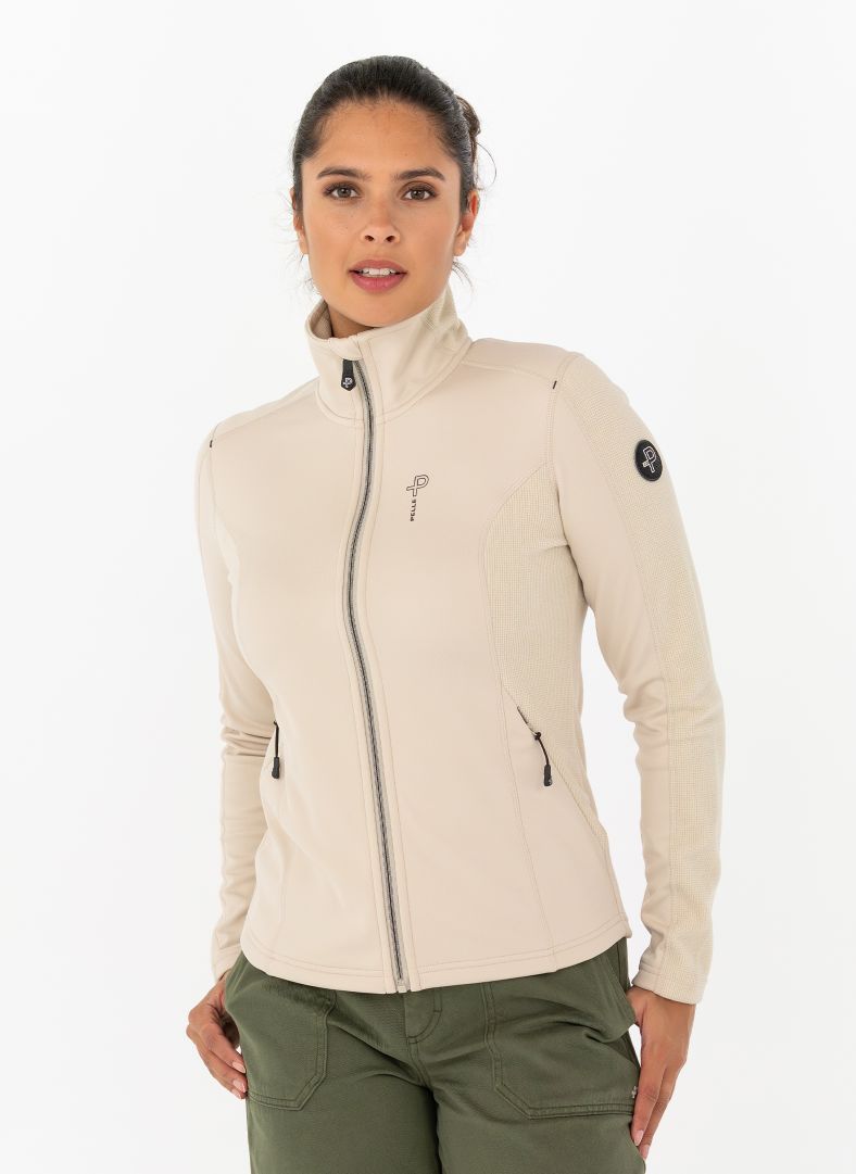 W Plannard Zip Lt. Beige Oak