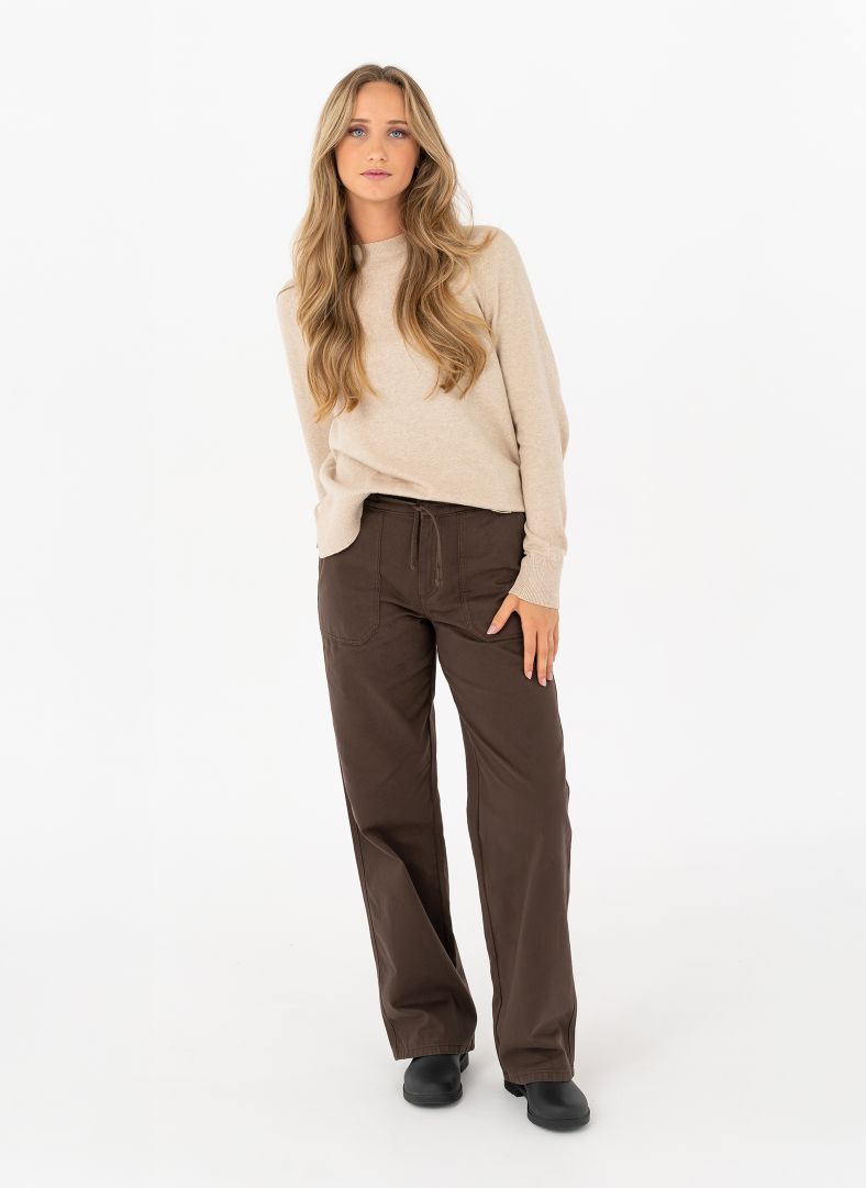 W Ruggles pants Carob Brown
