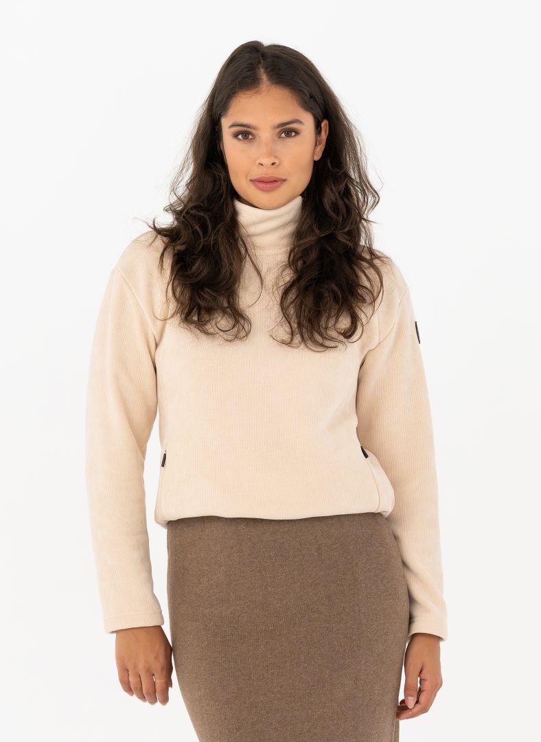 W Siviez Sweater Champagne
