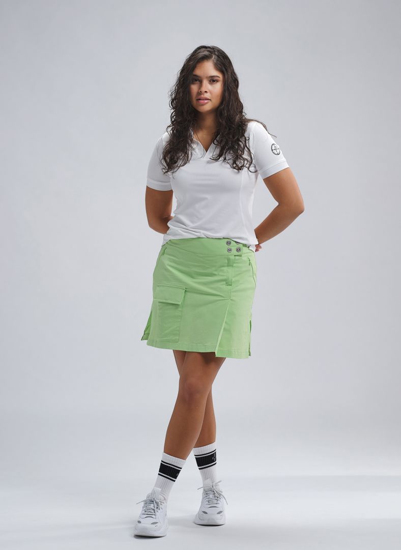 W Sport Mid Skort Prehnit Green