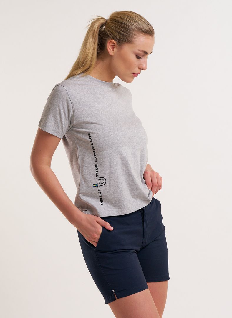 W Team Tee Light Grey melange