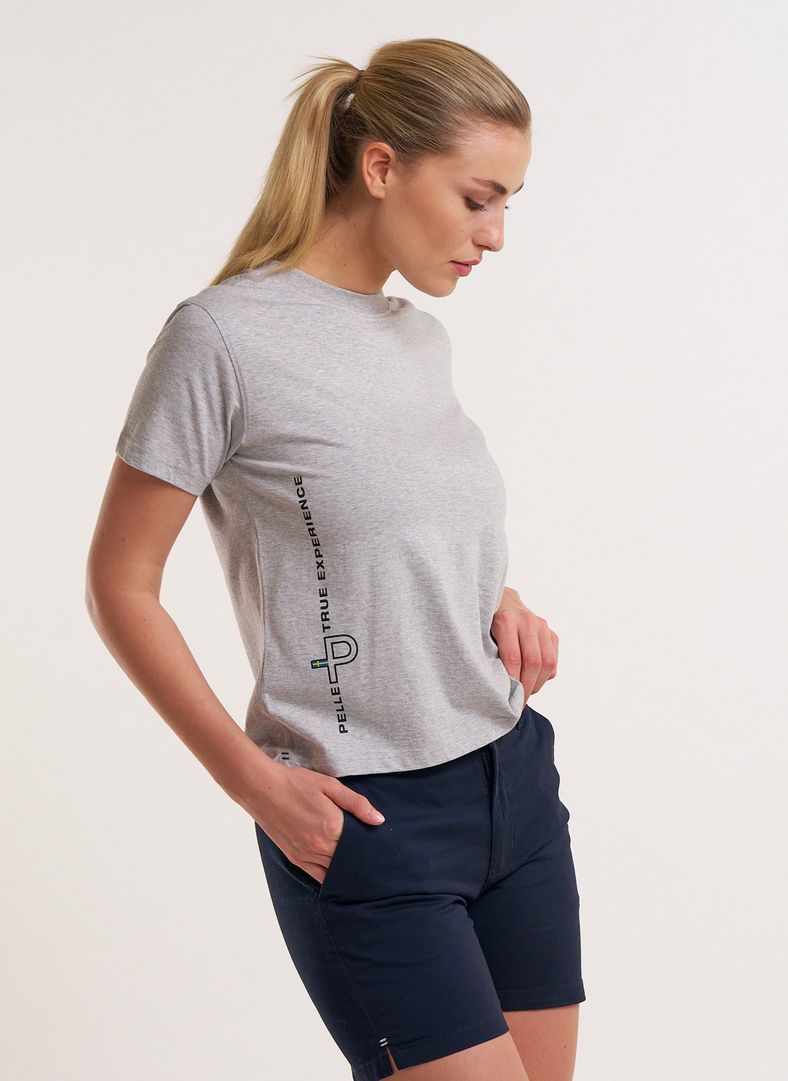 W Team Tee Light Grey melange