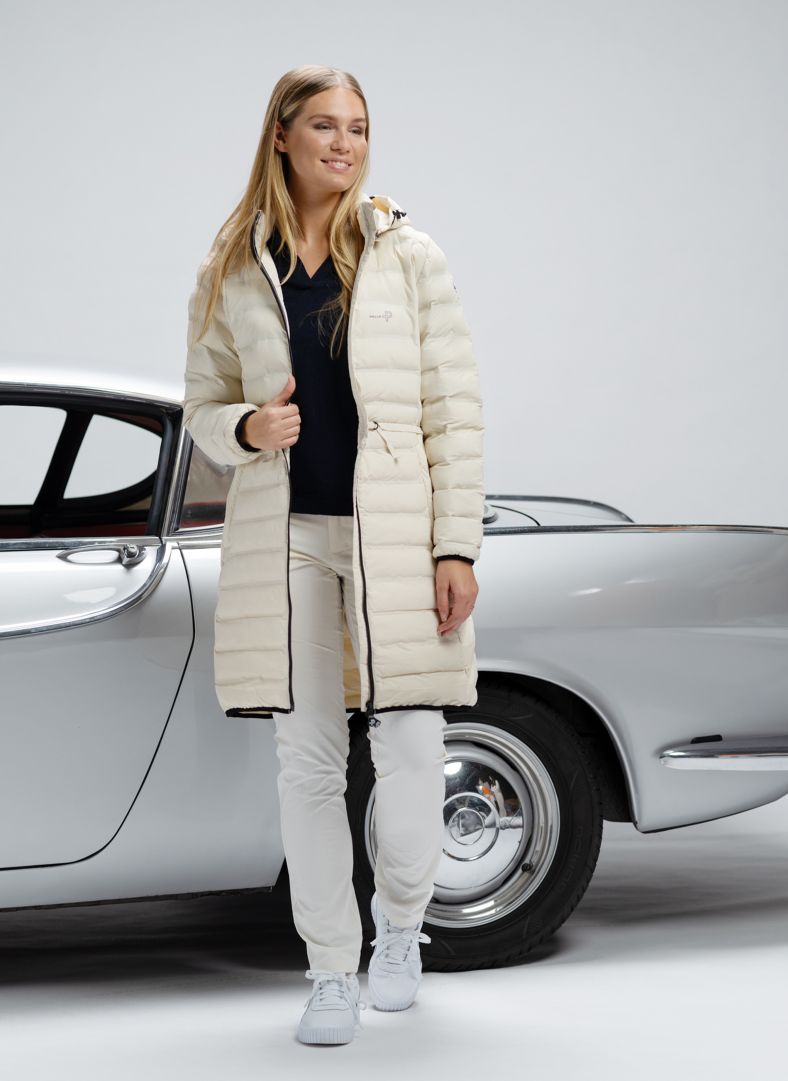 W Tempest Coat Bleached Sand