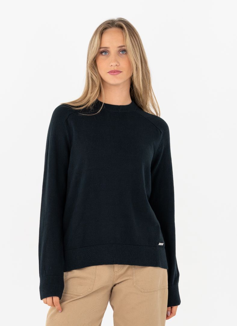 W Tiller Sweater Dk Navy Blue