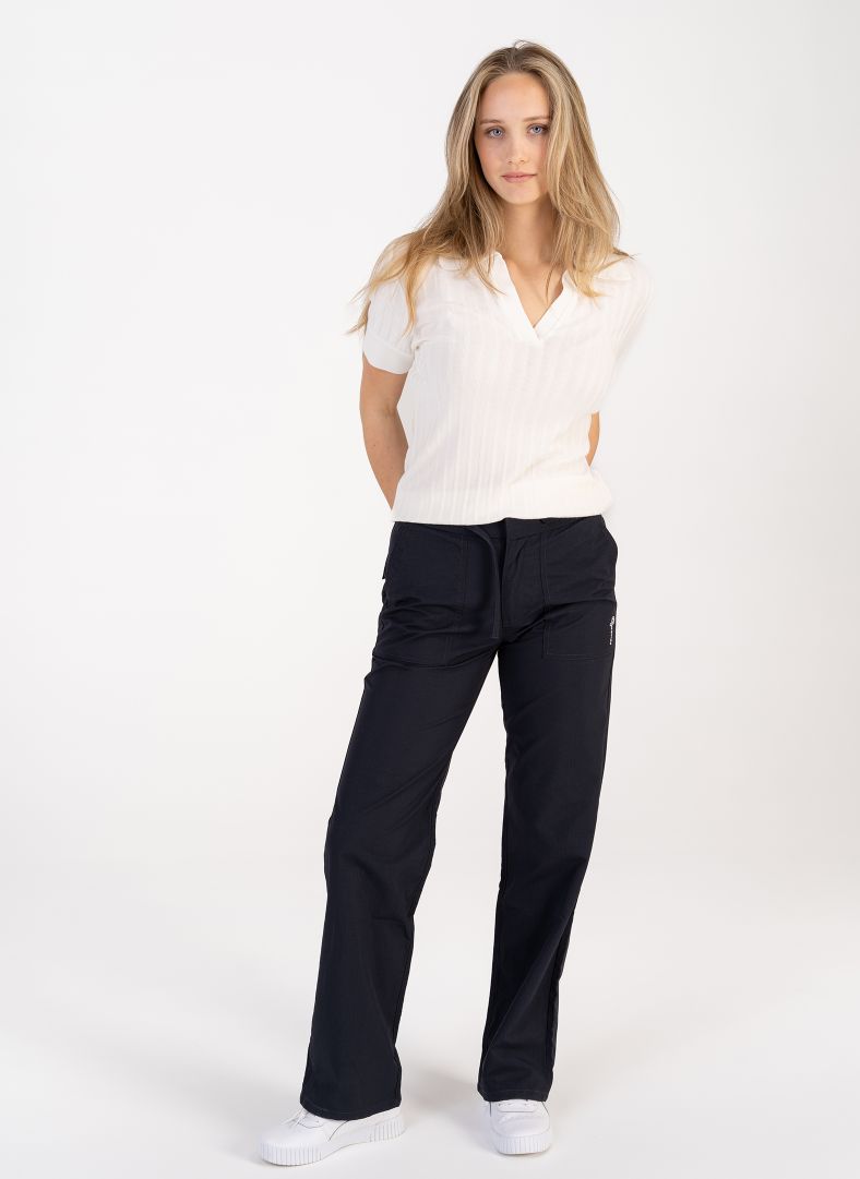 W Vela FD Trousers W Vela FD Trousers Dk Navy Blue