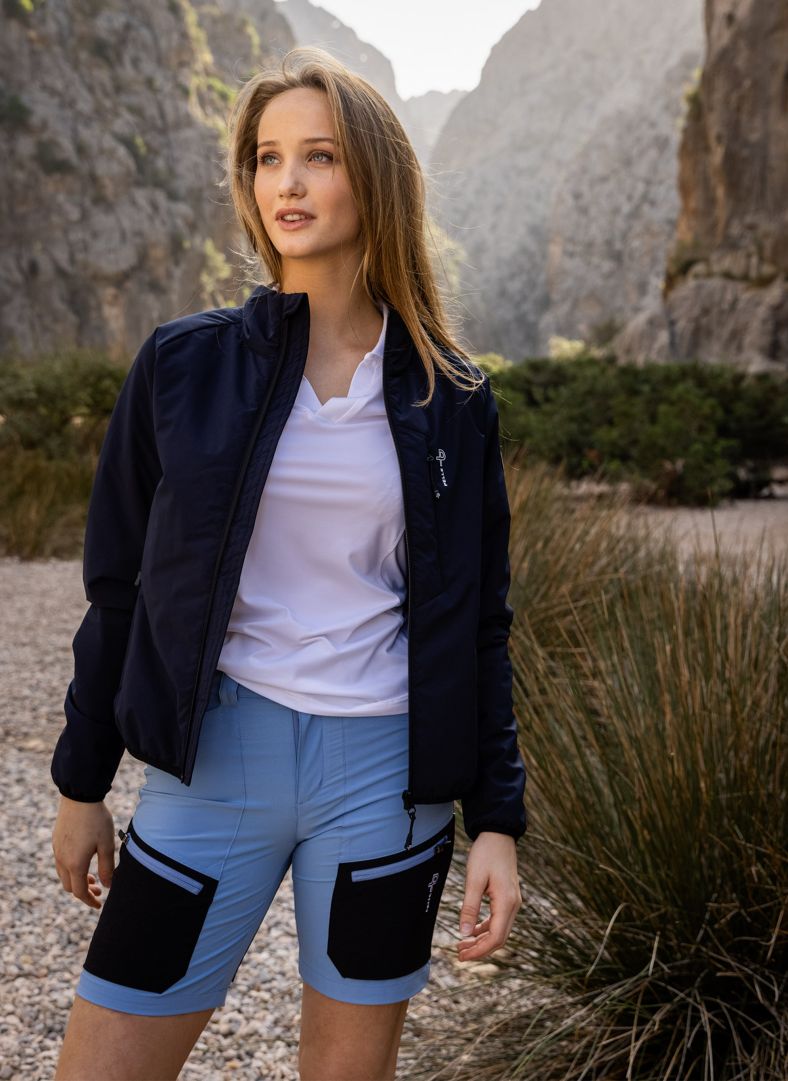 W Hex Shorts Forget-me-not