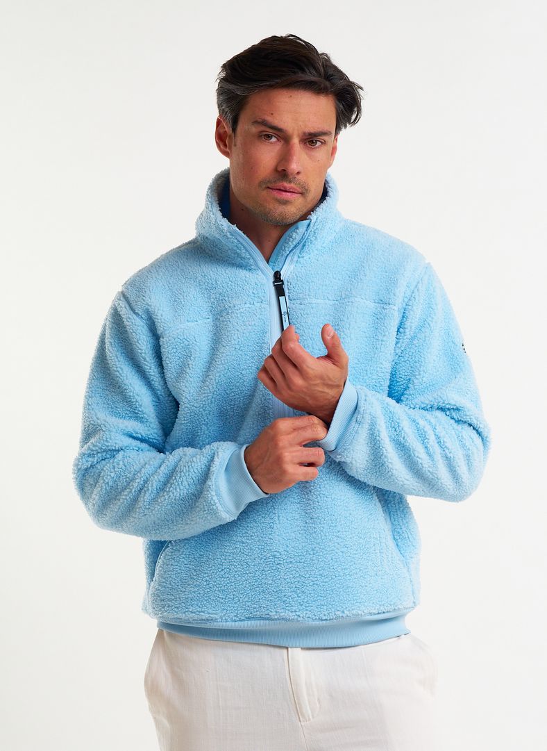 Alpage Half Zip Sweater Alpage Half Zip Sweater Atlas Blue