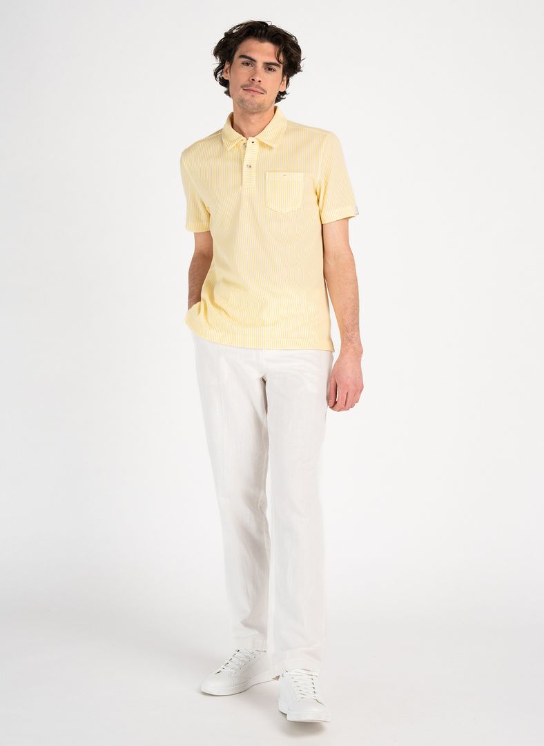 Brassie Polo Physalis Yellow Str.