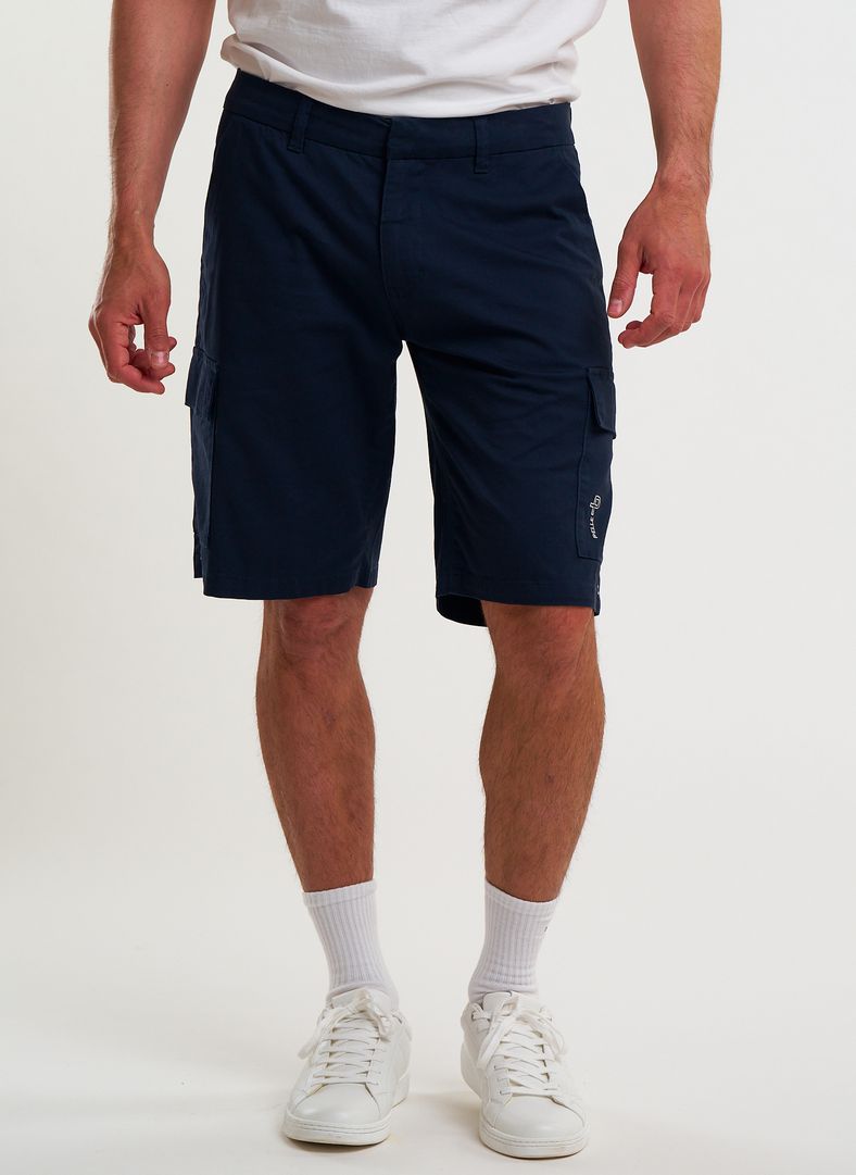 Crew Organic Cargo Shorts Crew Organic Cargo Shorts Dk Navy Blue
