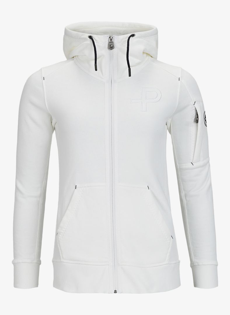 W P-hoodie White