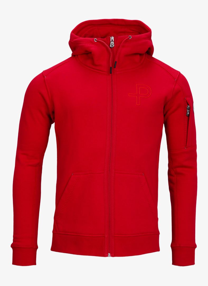 P-hoodie Race red