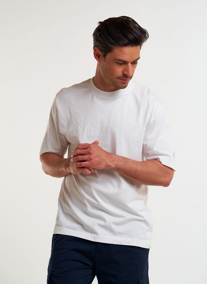 Robus Banner Eco Tee White