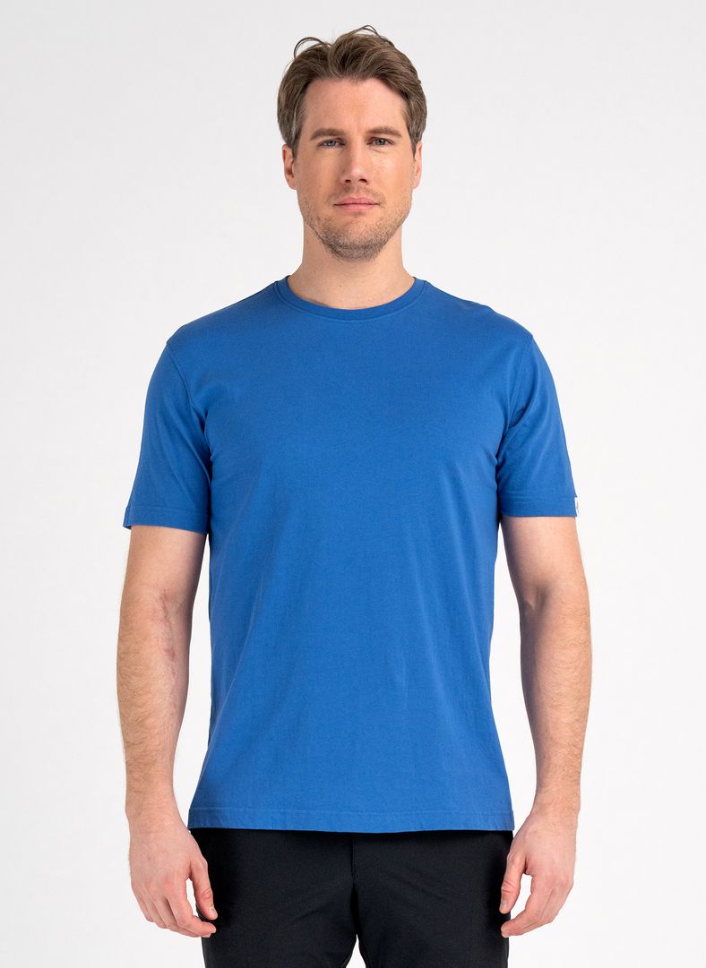 Perus Organic Cotton Tee Blue Horizon