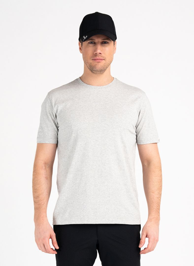 Perus Organic Cotton Tee Perus Organic Cotton Tee Light Grey melange