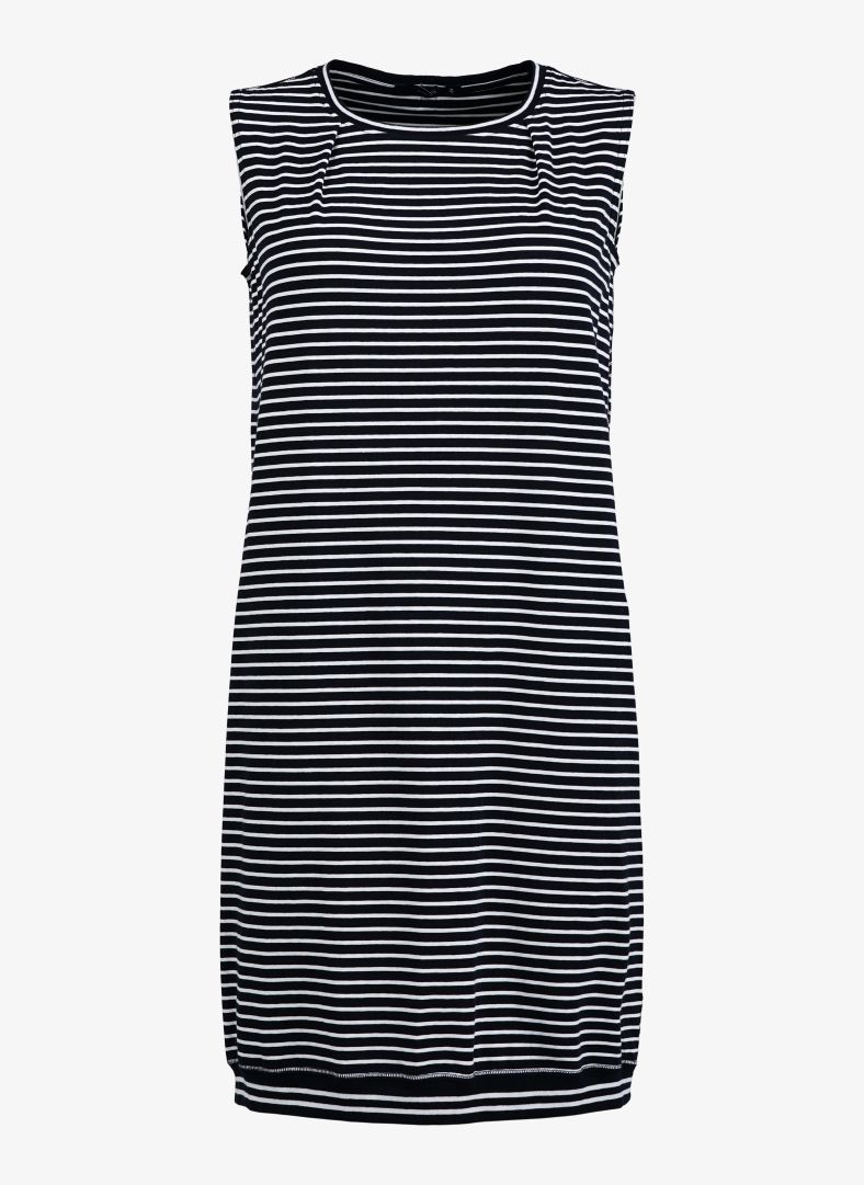 W Asana Sleeveless Dress W Asana Sleeveless Dress Dk Navy Stripe
