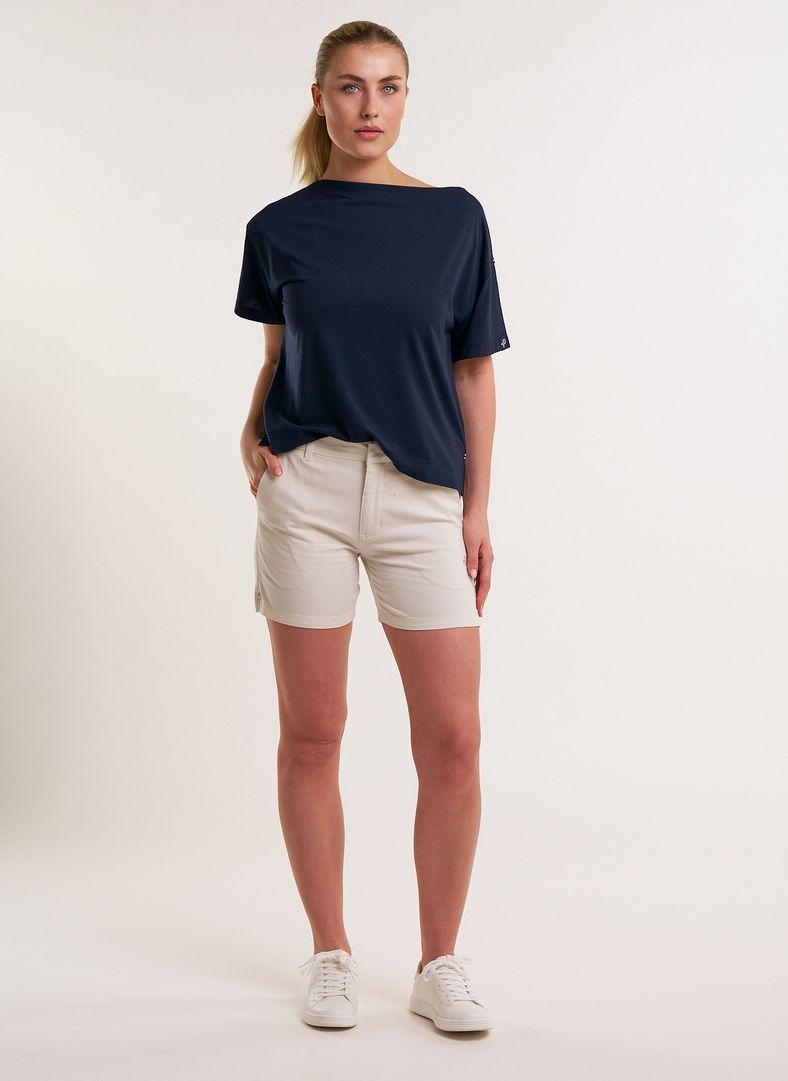 W Crew Organic Cotton Shorts W Crew Organic Cotton Shorts Sand Dollar White