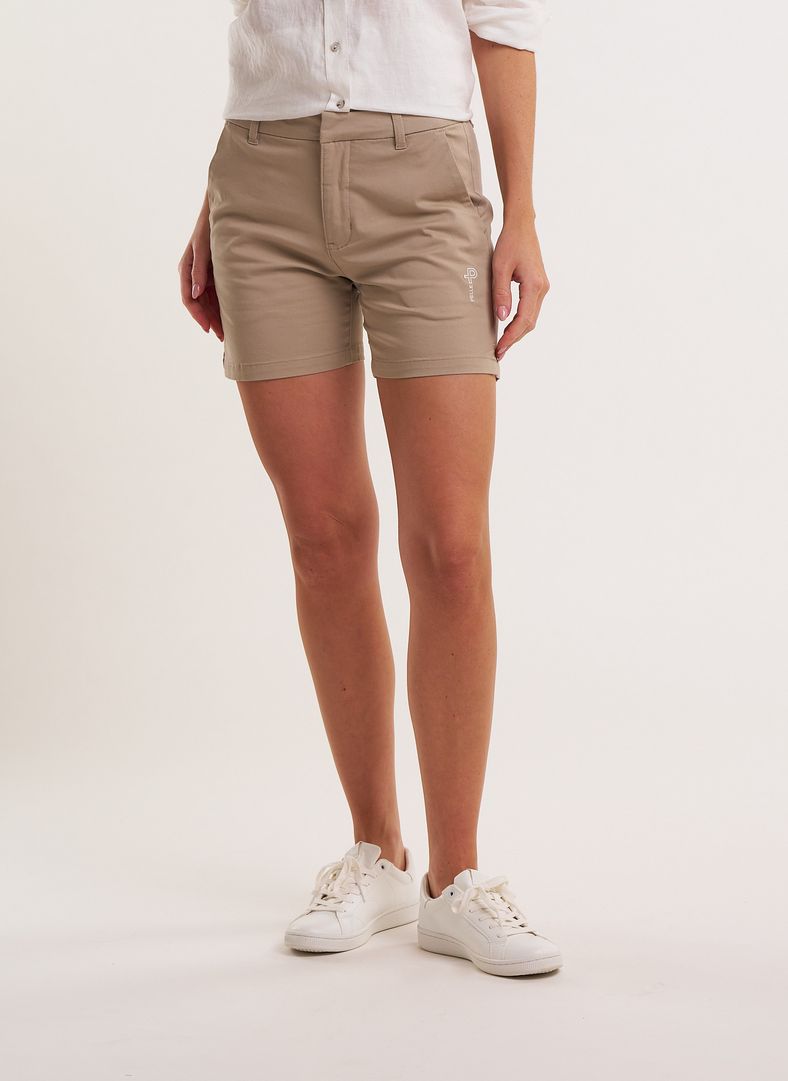 W Crew Organic Cotton Shorts W Crew Organic Cotton Shorts Tumbled Stone