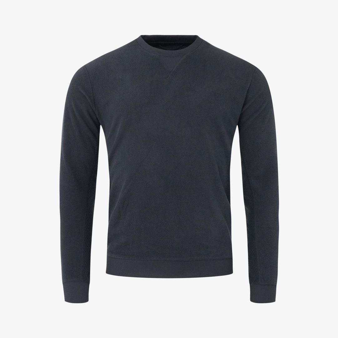 Prarion Sweatshirt, Dk Navy Blue Avslappnad passform