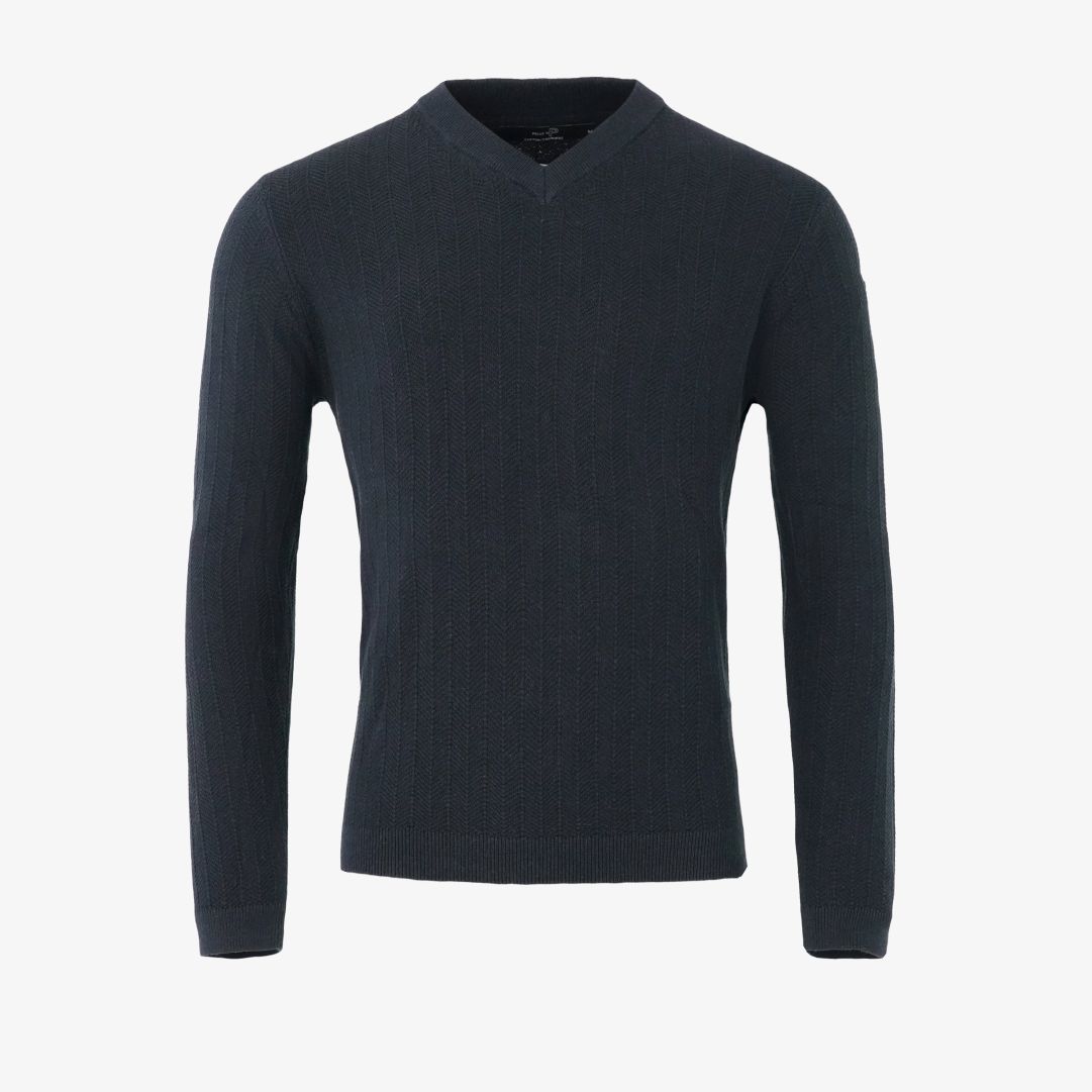 Tiller Herringbone V-neck Tiller Herringbone V-neck