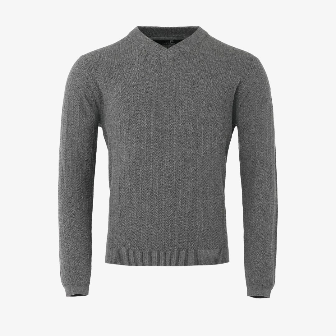 Tiller Herringbone V-neck Tiller Herringbone V-neck