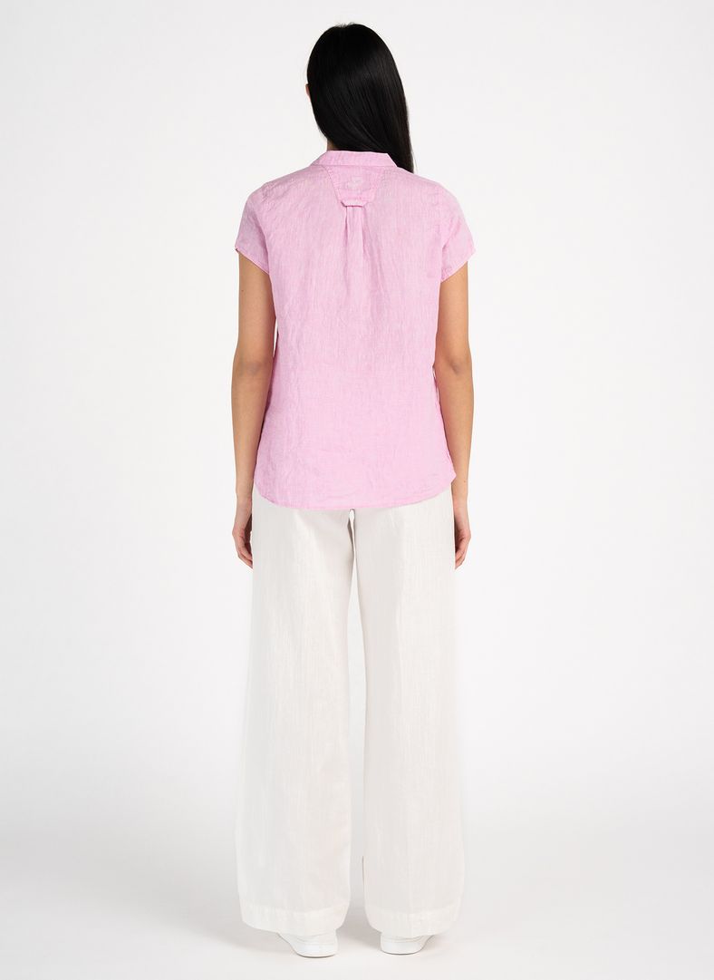 W Linen Blouse