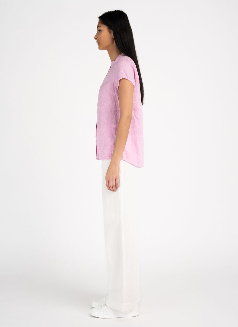 W Linen Blouse