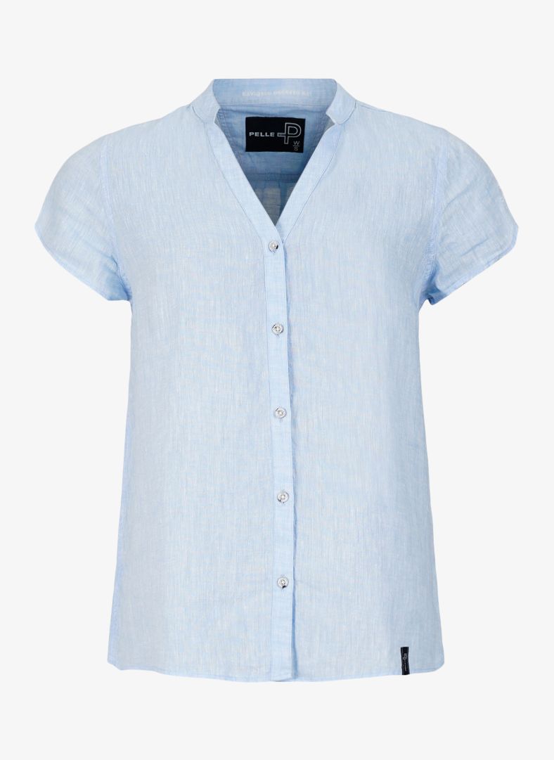 W Linen Blouse