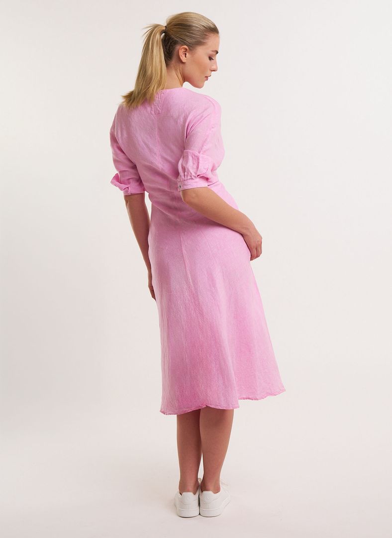 W Linen Breeze Dress