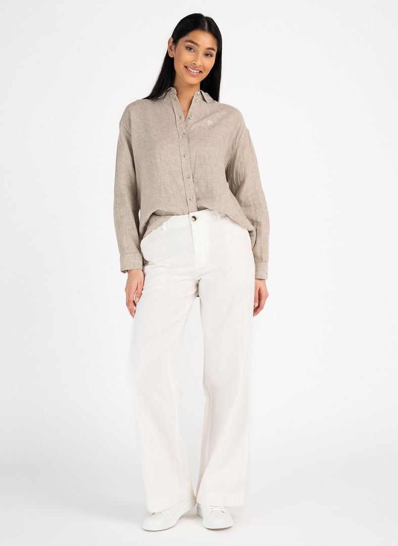 W Linen Breeze Shirt