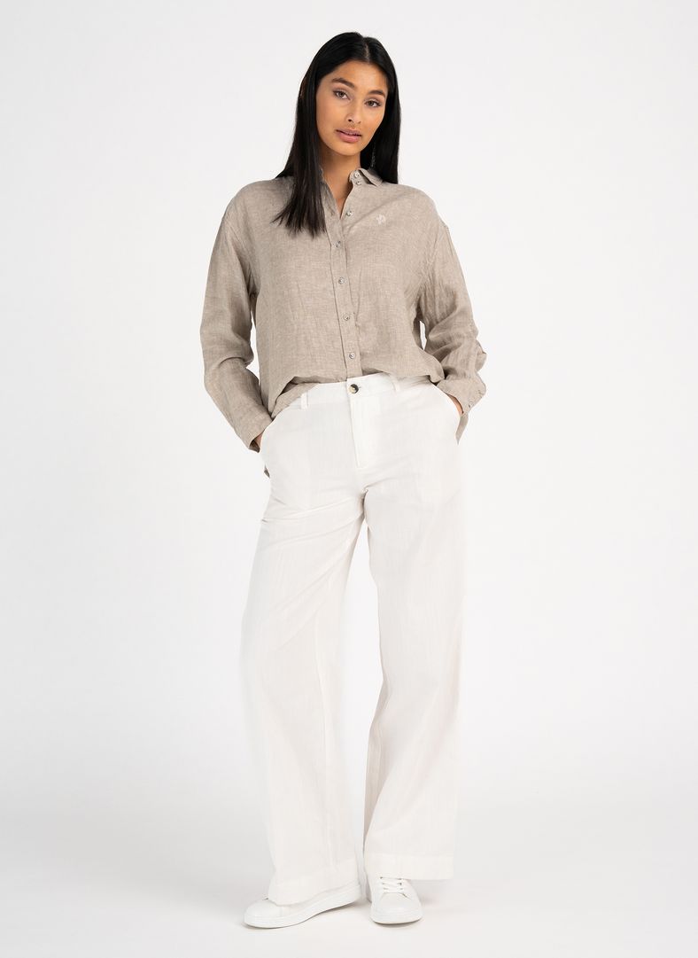 W Linen Breeze Shirt