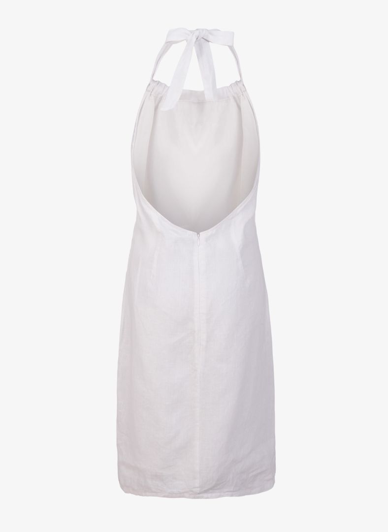 W Linen Halterneck Dress W Linen Halterneck Dress
