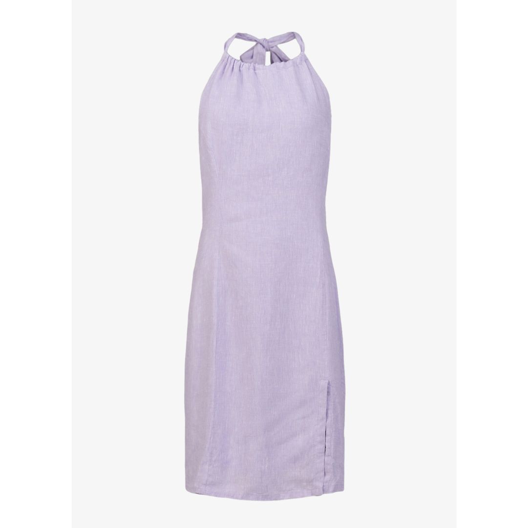 W Linen Halterneck Dress W Linen Halterneck Dress