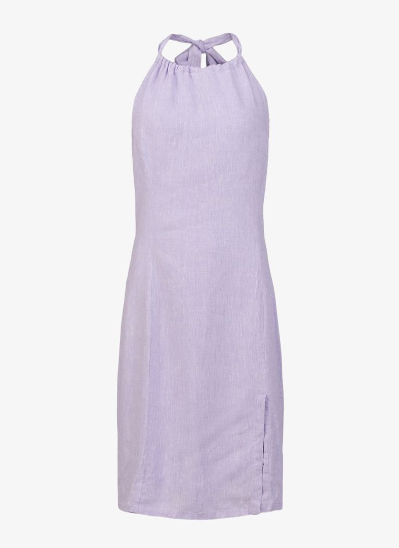 W Linen Halterneck Dress W Linen Halterneck Dress