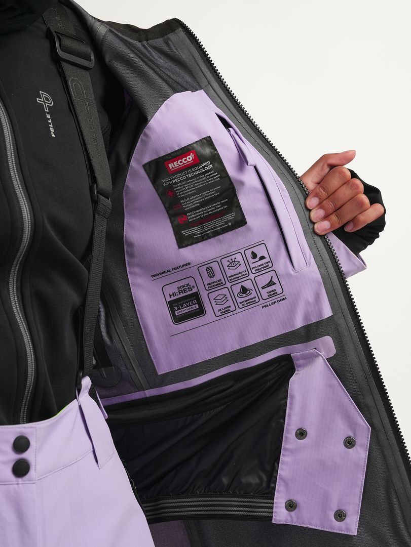 W Notch ski jacket