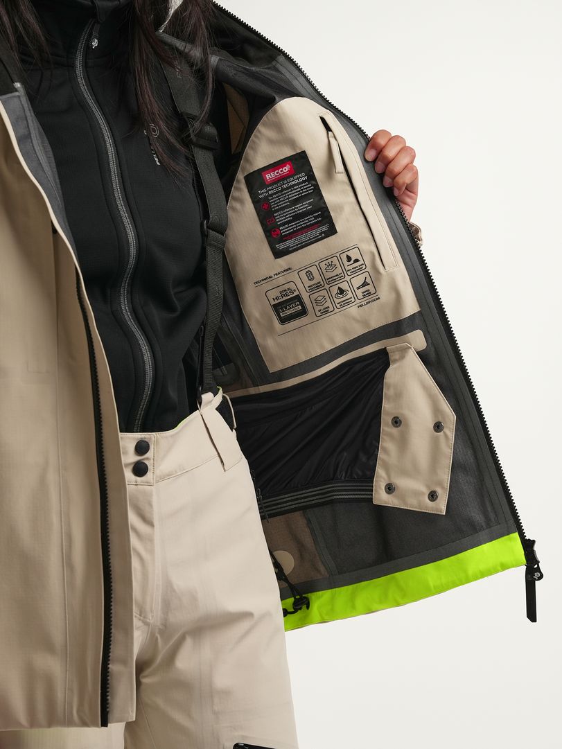W Notch ski jacket