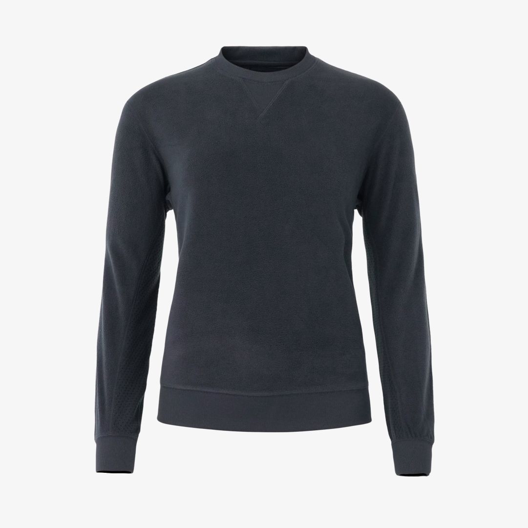 W Prarion Sweatshirt, Dk Navy Blue Avslappnad passform