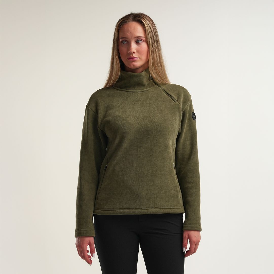W Siviez Zip Sweater