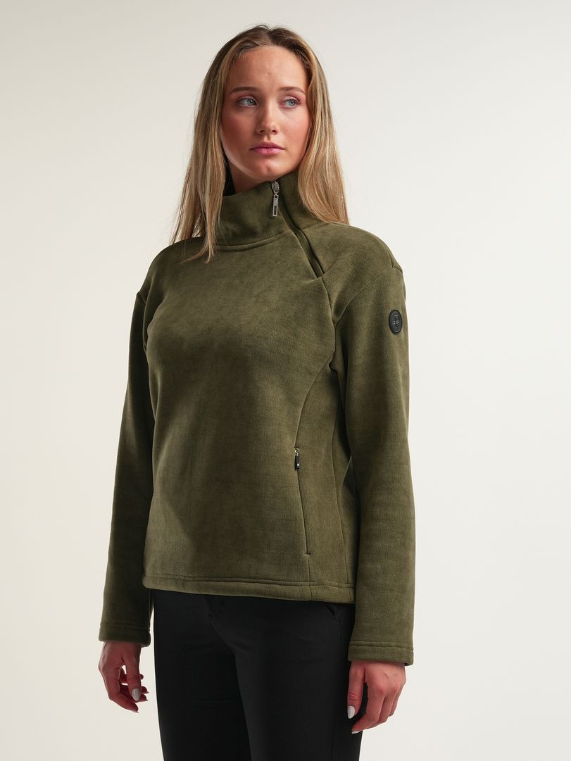 W Siviez Zip Sweater